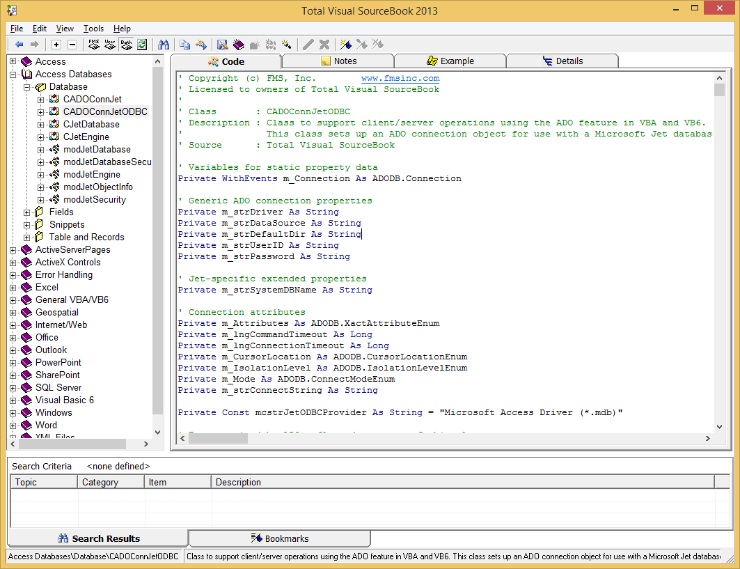 Add enhanced functionality to your applications and components via more than 85,000 lines of code that's already written and tested for you.