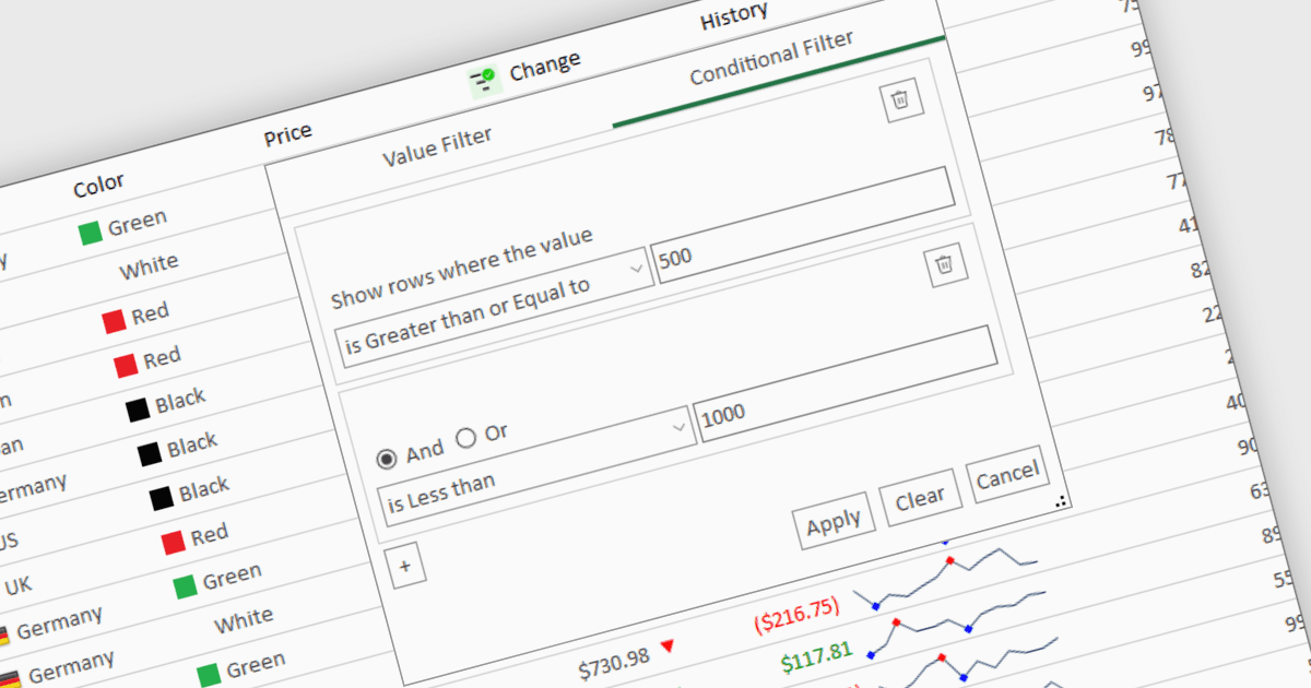 Refine Grid Data with Smarter Filtering