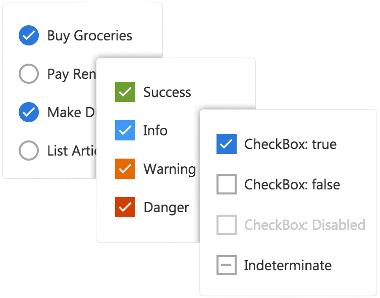 Syncfusion Blazor UI Selection Controls product image