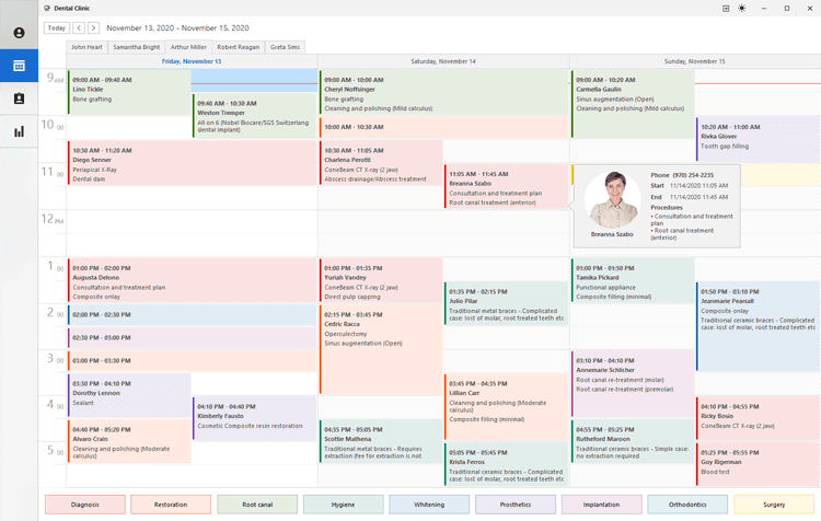 DevExpress WinForms Calendar product image