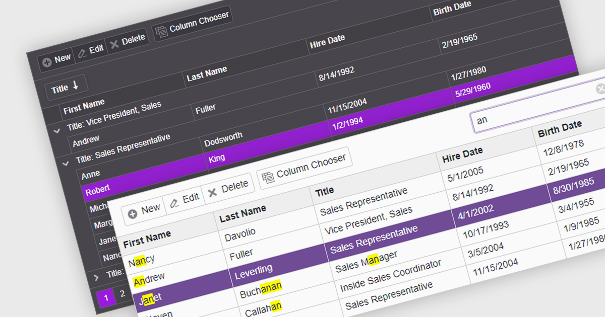 Potencia tu Data Grid con acciones CRUD fáciles