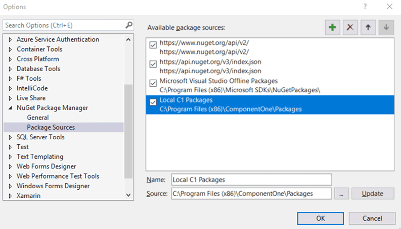 ComponentOne WPF FilePicker Produktbild