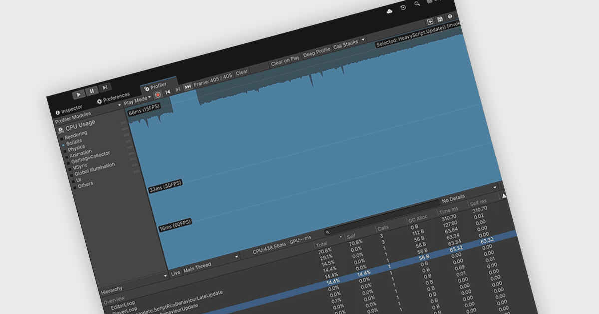 View Unity Performance Data in Your IDE