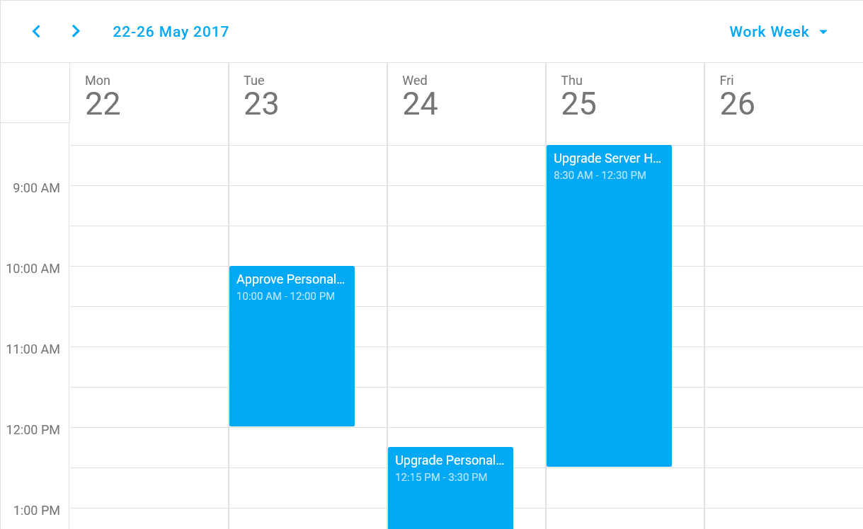 DevExtreme Vue Calendar product image DevExtreme Vue Calendar product image