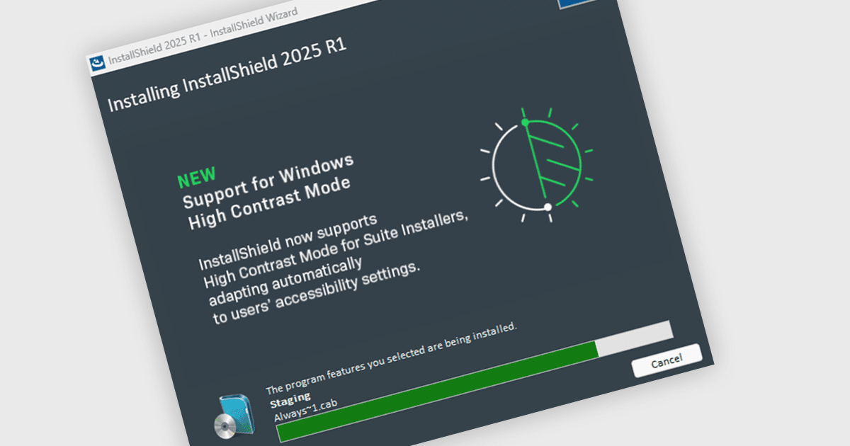 Build Accessible Installers with High Contrast Support