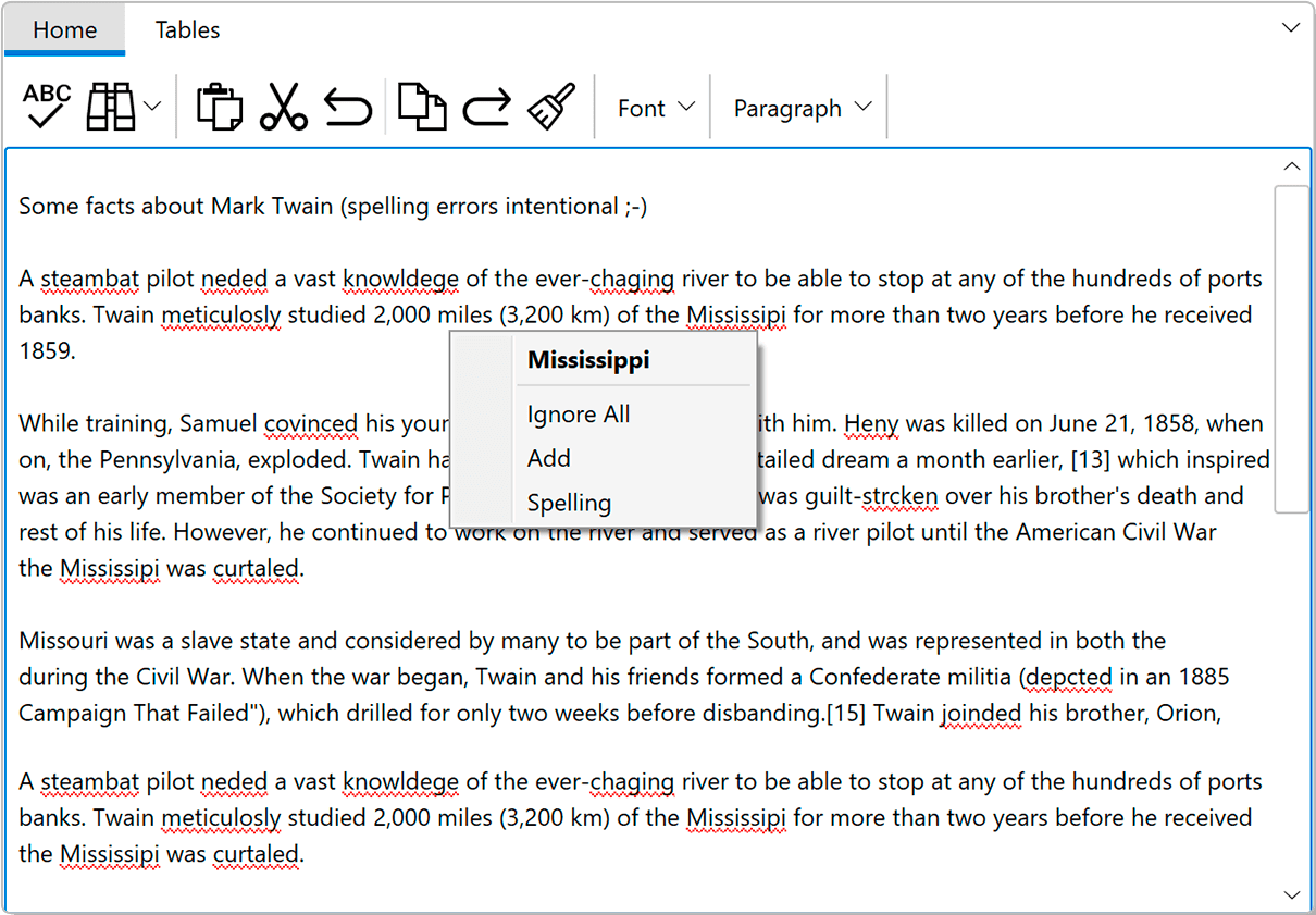ComponentOne WPF SpellChecker product image