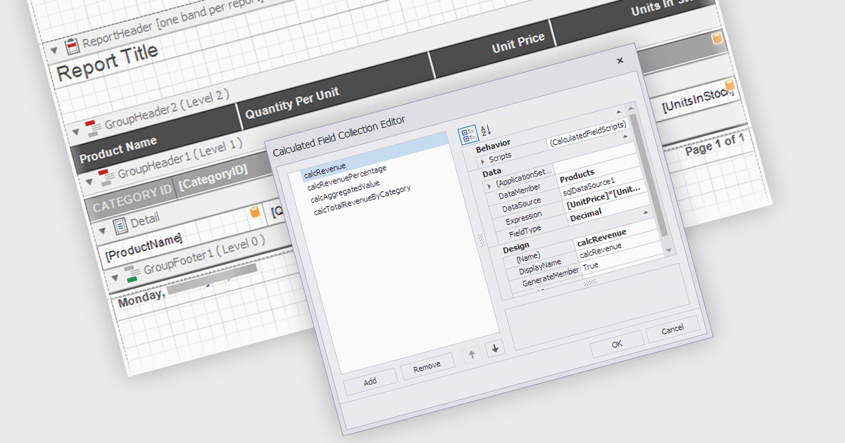 Customize Reports with Real-Time Data Manipulation