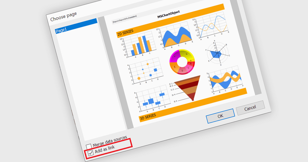 Easily Synchronize Report Content