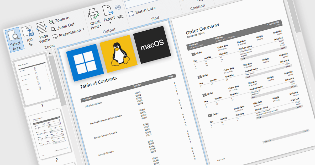 Cross-Platform Reporting Coming to List & Label