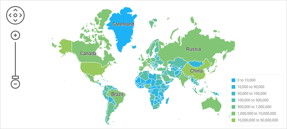 DevExpress ASP.NET Core Maps product image