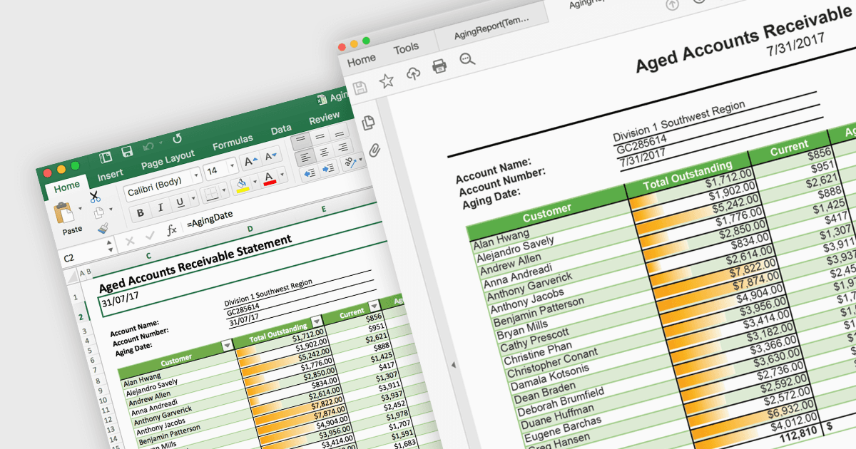 Export Spreadsheets to PDF in .NET