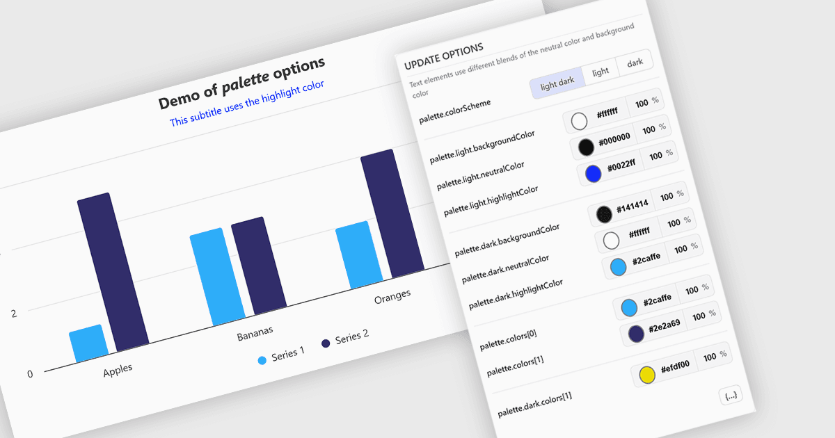 Define a Centralized Color System for All Your Charts