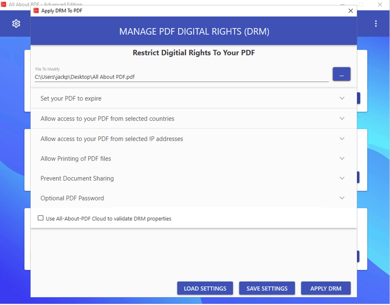 Digital Rights Management (DRM) Protection removes control of digital content from the person in possession and puts it in the hands of the copyright owner.