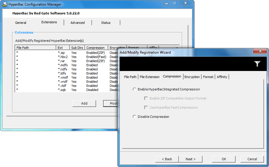Fast, small backups for SQL Server
