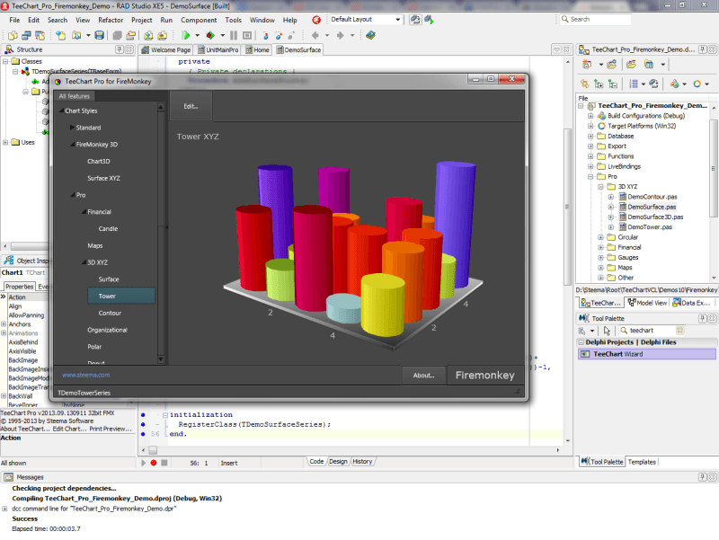 TeeChart VCL/FMX 产品图片