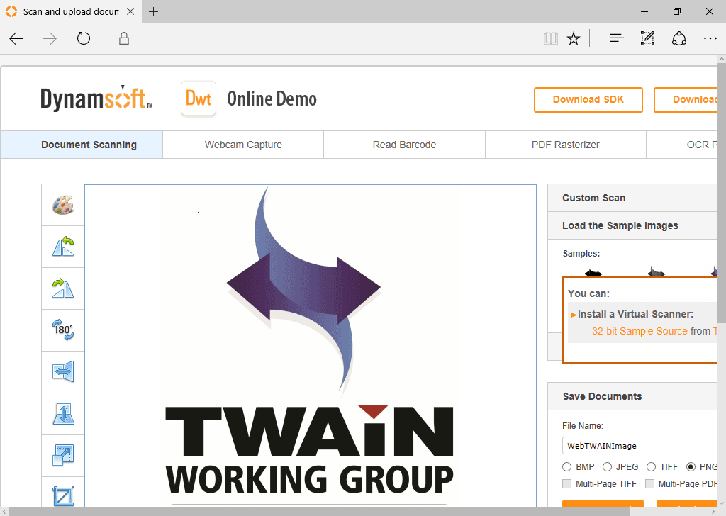 imagen del producto Dynamic Web TWAIN