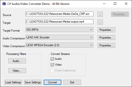 immagine del prodotto LEADTOOLS Multimedia SDK