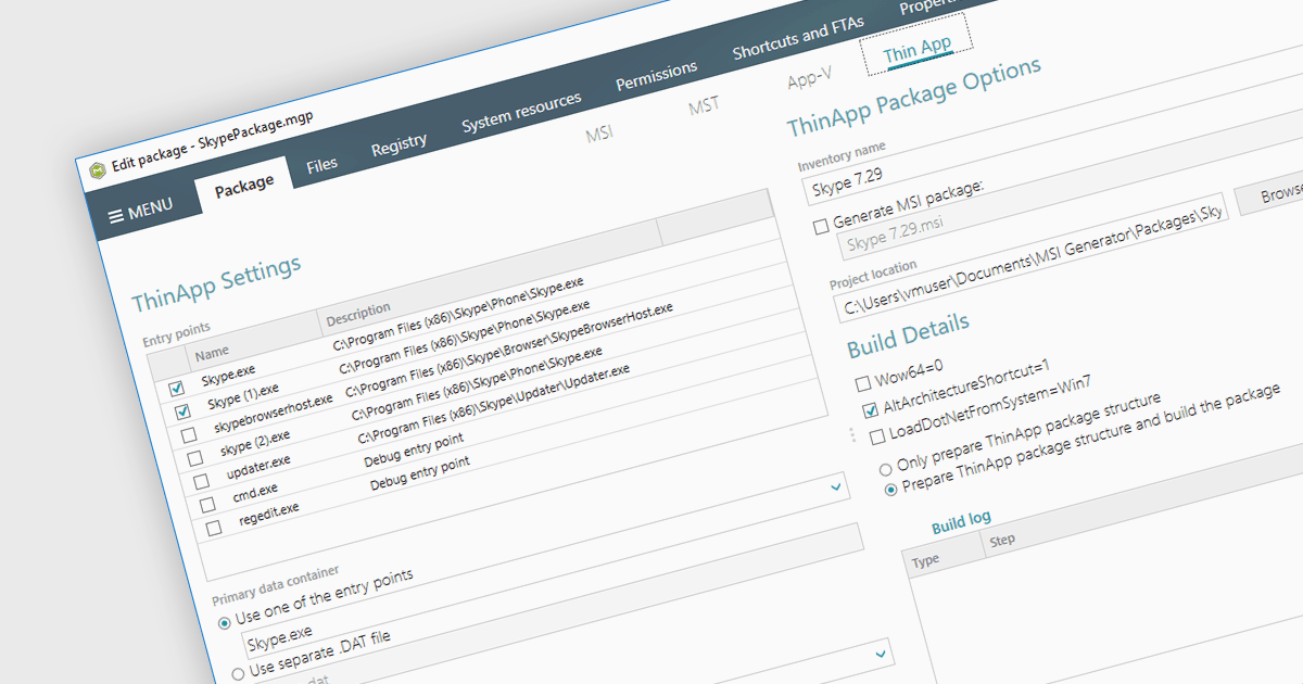 Enhance the Deployment Process of Virtualized Apps