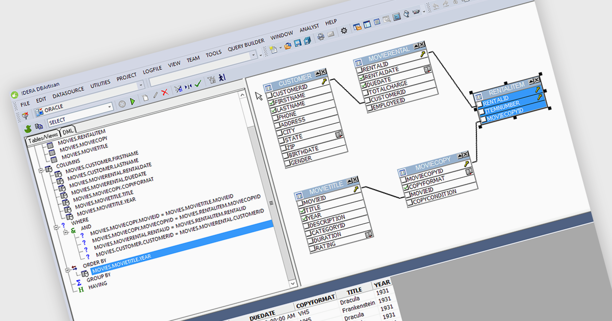 Support New Oracle Database Capabilities