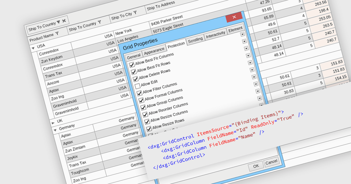 Restrict the Modification of Grid Data in WPF Apps