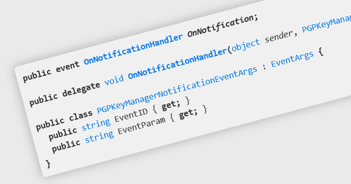 Strengthen Encryption With PGP v6 Support