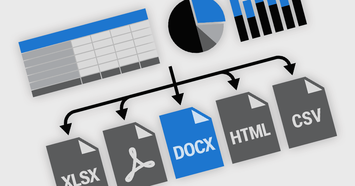 Deliver Flexible Reports for Distribution or Archiving