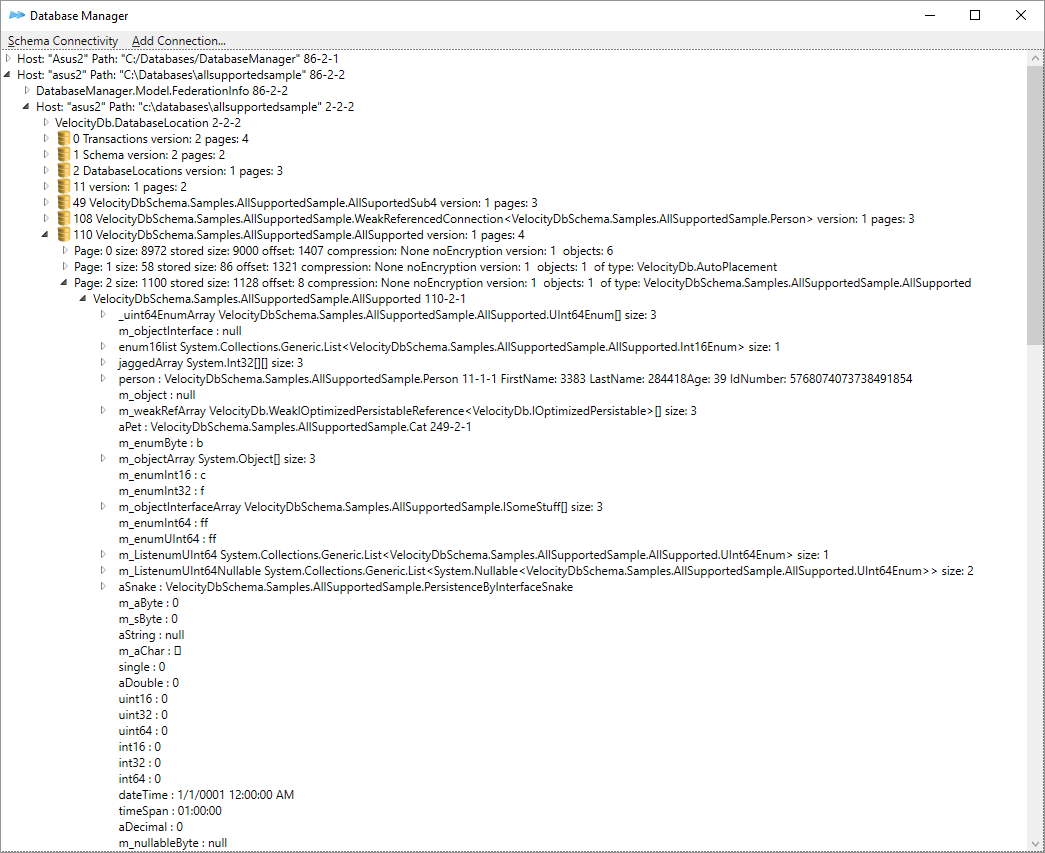 Fast, Flexible and Scalable Object Database.