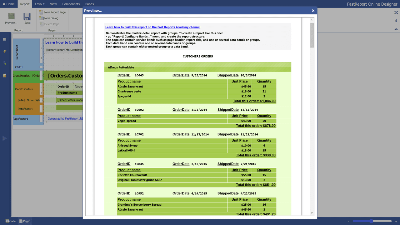 immagine del prodotto FastReport Cloud