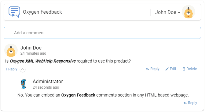 Oxygen Feedback Enterprise (AI-ready) Produktbild