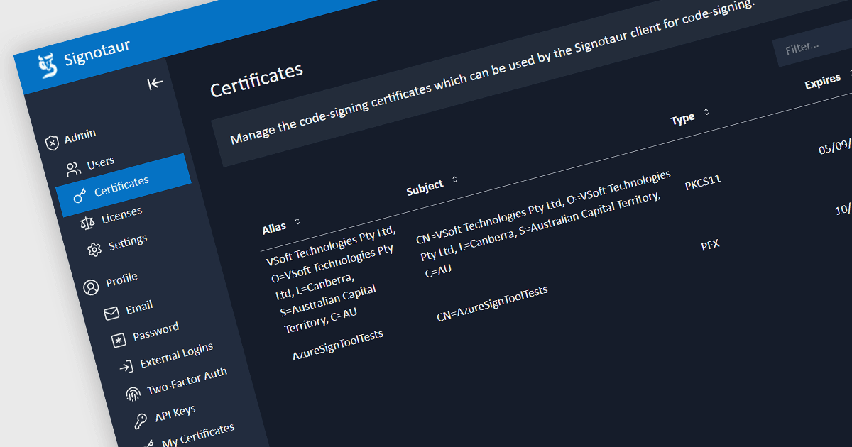 Enable Scalable, Secure, and Consistent Code Signing