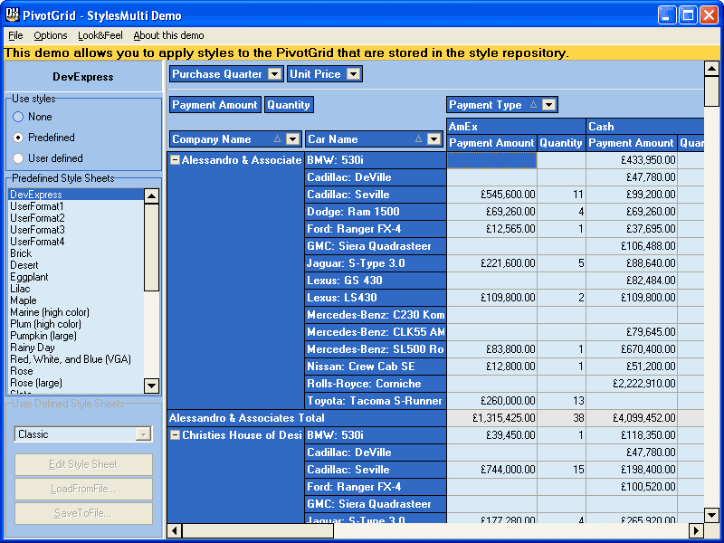 immagine del prodotto ExpressPivotGrid Suite