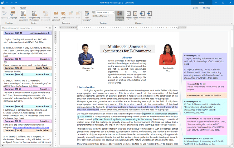 imagem do produto DevExpress WPF Rich Text Editor