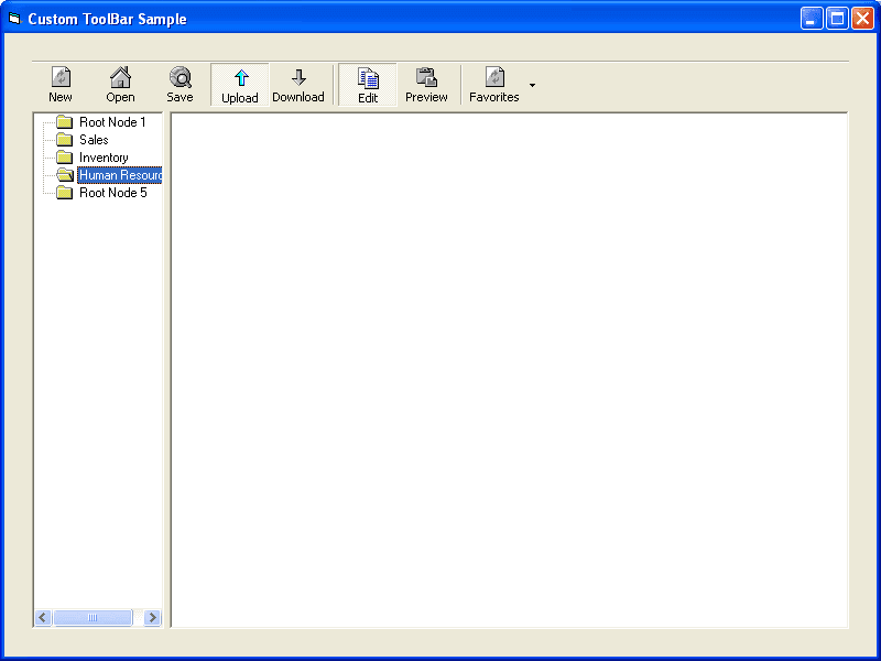 Use Data Explorer to create an application that mimics Windows Explorer.