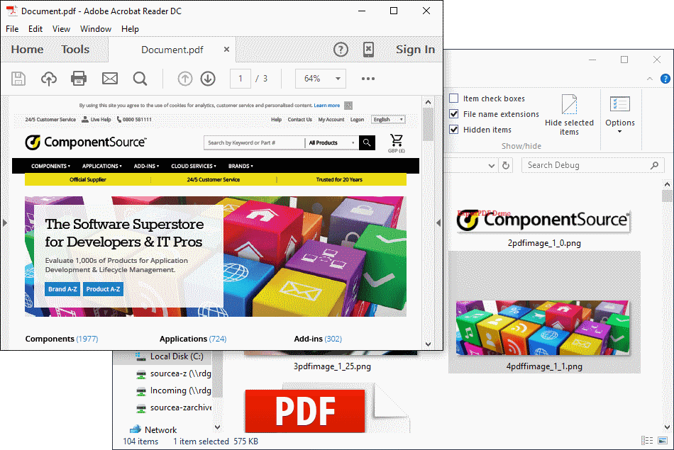 imagen del producto ExpertPDF Pdf Images Extractor