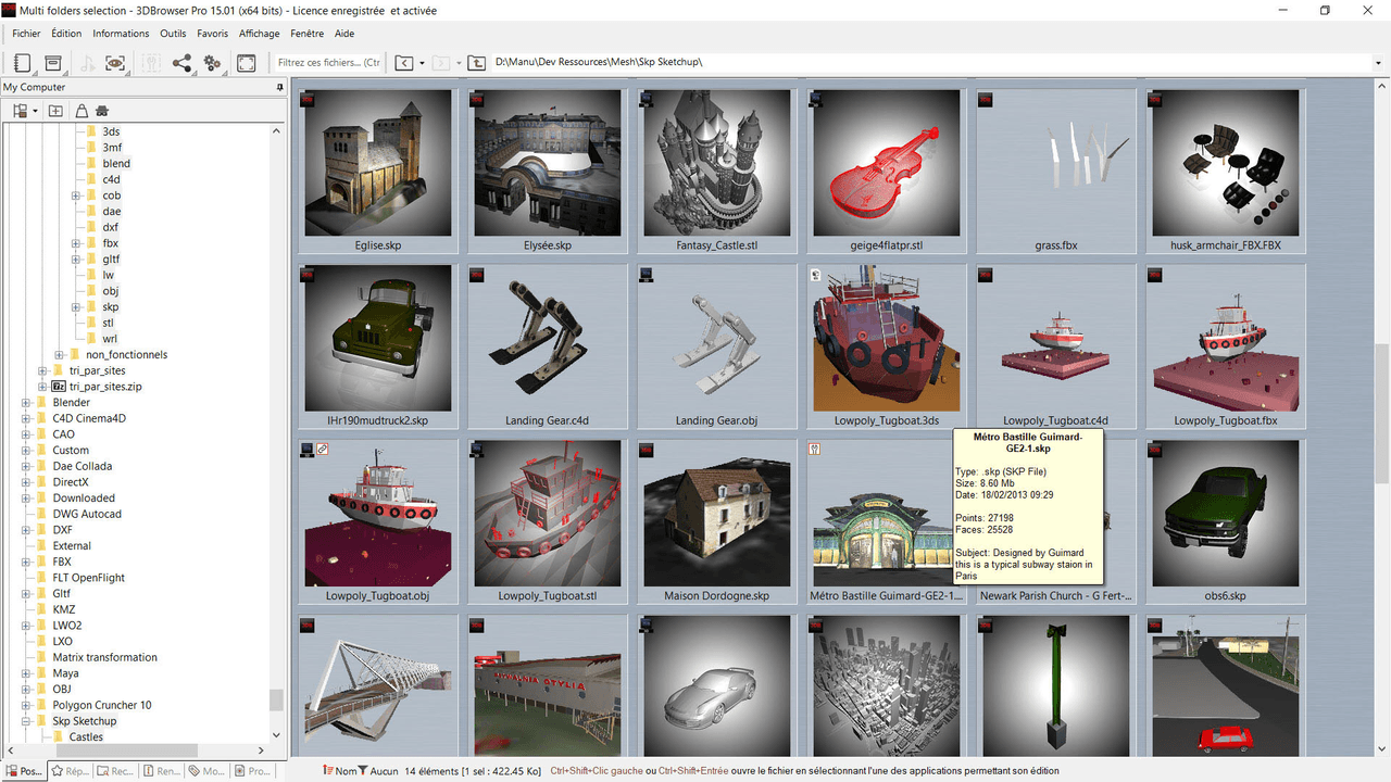Select several directories and display their content in the same view. You may then create an album from that content.