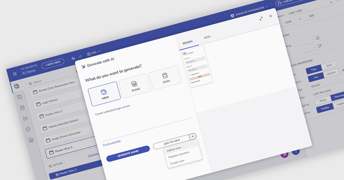 Accelerate UI Design with AI-Generated Views
