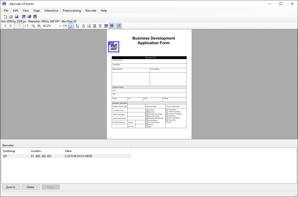 image du produit LEADTOOLS Barcode