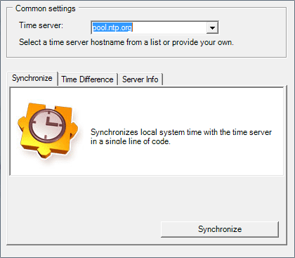 SNTP, Time and Daytime .NET library.