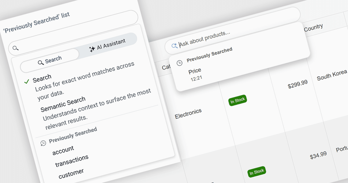 Improve Data Discovery with AI Semantic Search