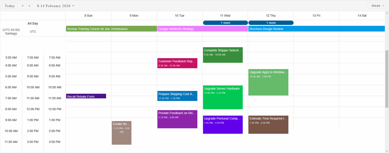 image du produit Smart UI Scheduler for Vue