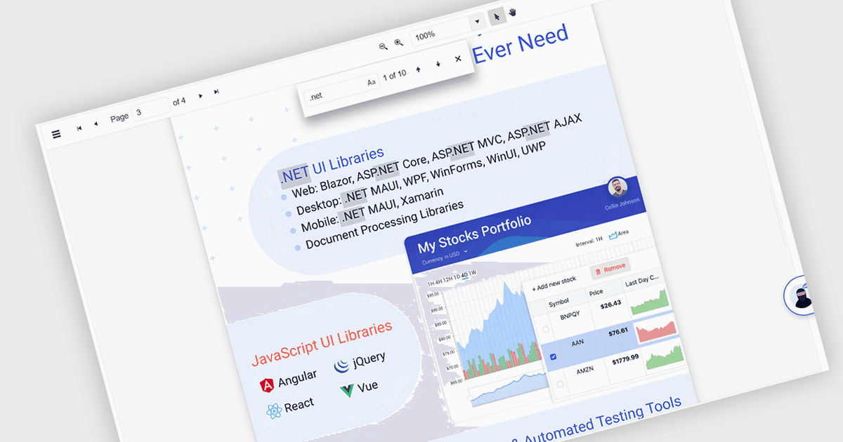Find Content Instantly in Any PDF Document