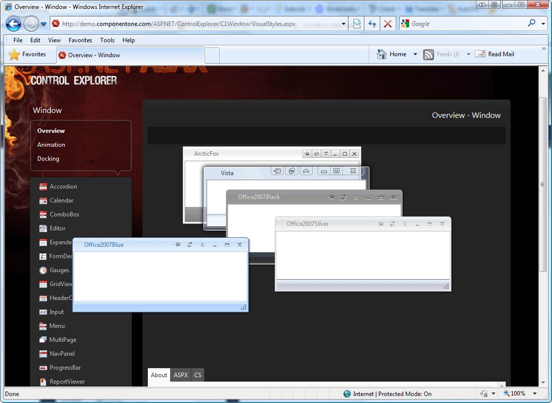 imagem do produto ComponentOne Studio ASP.NET Web Forms Edition