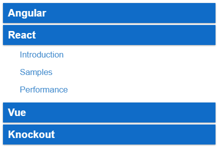Wijmo Web Components UI Navigation Controls product image Wijmo Web Components UI Navigation Controls product image