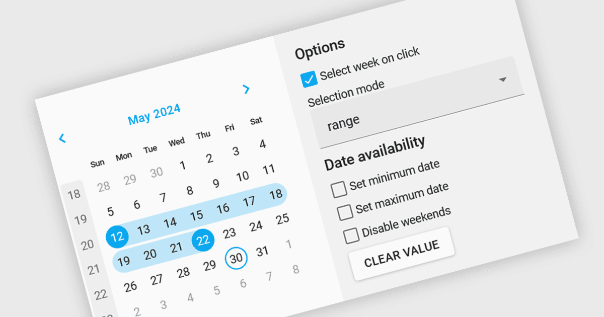 Visually Edit Dates in Angular Apps