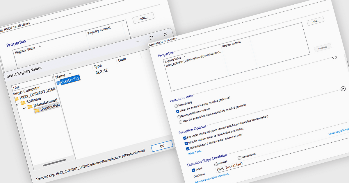 Simplify Setup with Automatic Registry Configuration