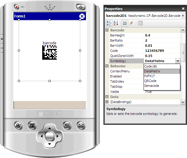 Barcode Professional is easy to use; does not require any special or complex configurations; supports BMP, PNG, JPEG, and GIF barcode generation; and provides full design-time support for Microsoft Visual Studio 2005/2008.