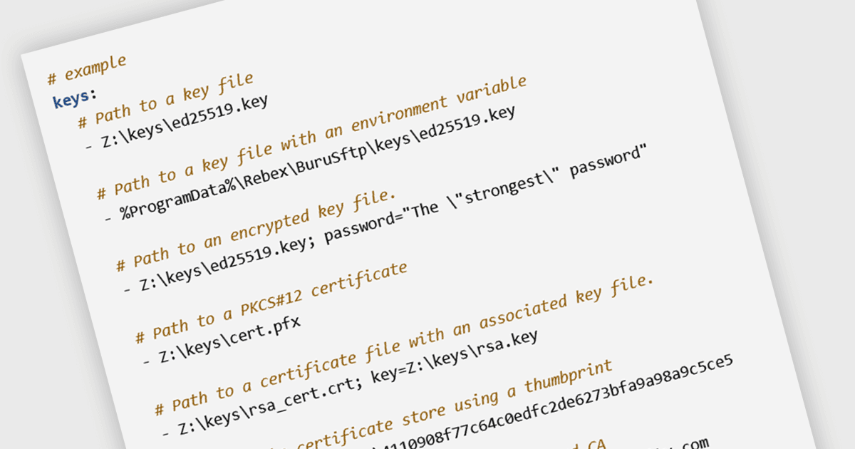 Strengthen File Transfer Security