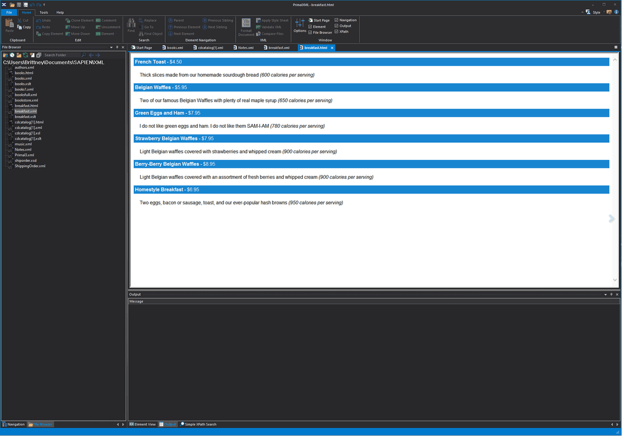 immagine del prodotto PrimalXML