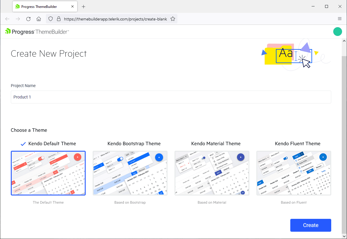Progress ThemeBuilder product image