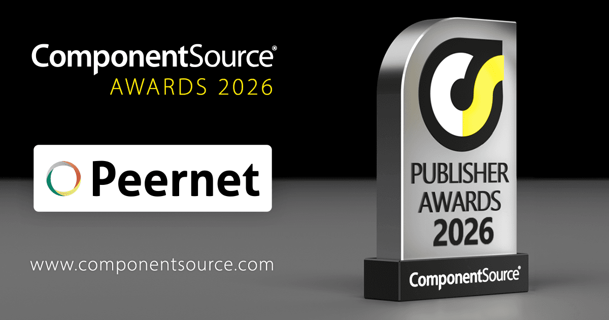 PEERNET Wins ComponentSource Award